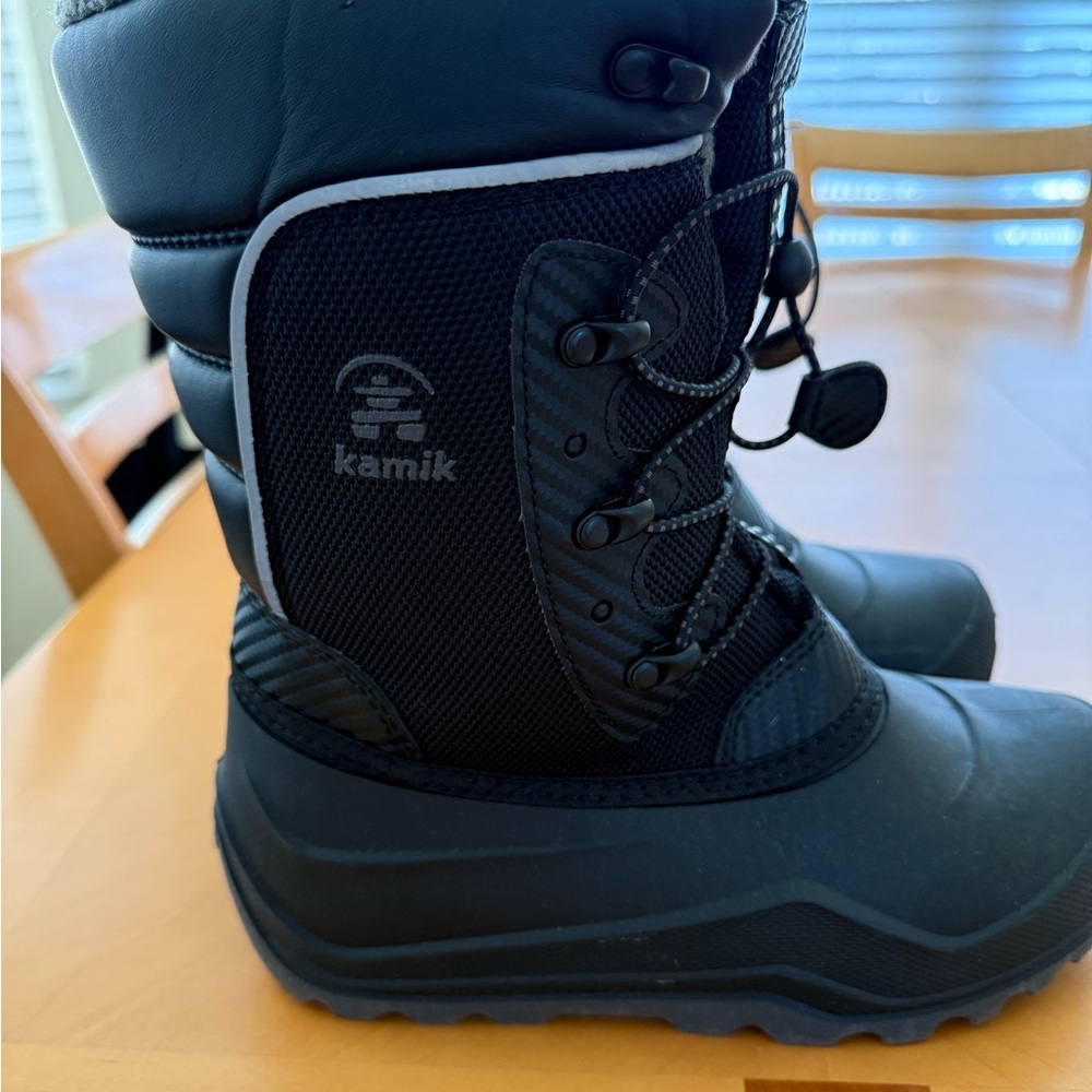 Kamik Kids Black Snow Boots